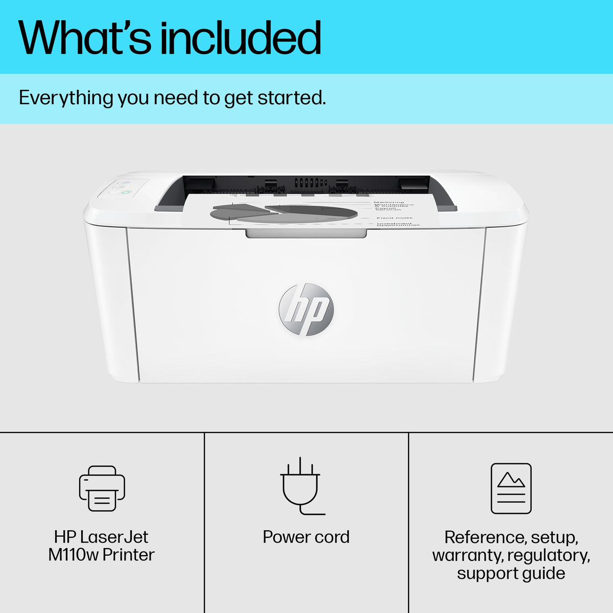 HP Inc. HP LaserJet M110w Printer