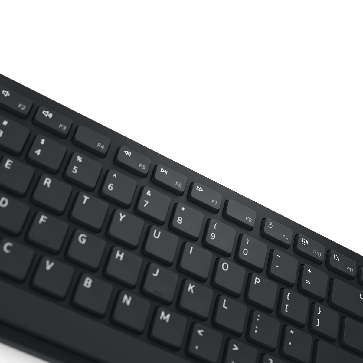 Dell Pro Keyboard and Mouse - KM5221W - US International (QWERTY) - Black - (RTL BOX)