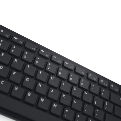 Dell Pro Keyboard and Mouse - KM5221W - US International (QWERTY) - Black - (RTL BOX)