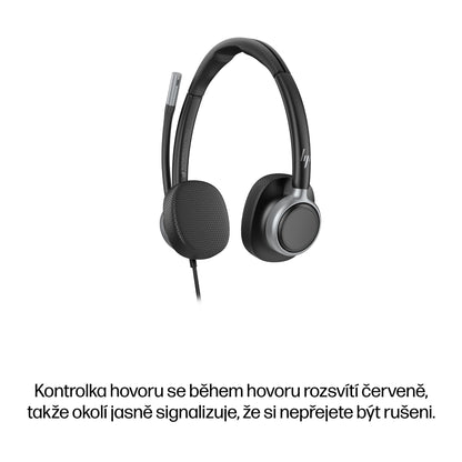 HP Inc. HP POLY MISSION 625 STEREO USB/WIRED HEADSET