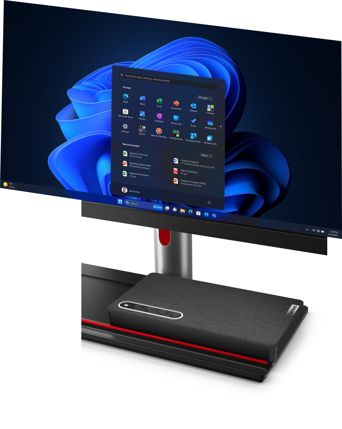 Lenovo ThinkCentre M90a G5 AIO 23,8" FHD i5-14400 8GB 512GB DVDRW WiFi BT W11P 3Y Onsite 1Y Premier Support