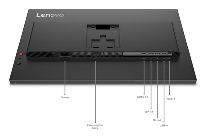 Lenovo Monitor ThinkVision P27Q-40 27" IPS QHD AG 4ms 350cd 1500:1 120Hz Daisy HUB Tilt Swivel Lift Pivot