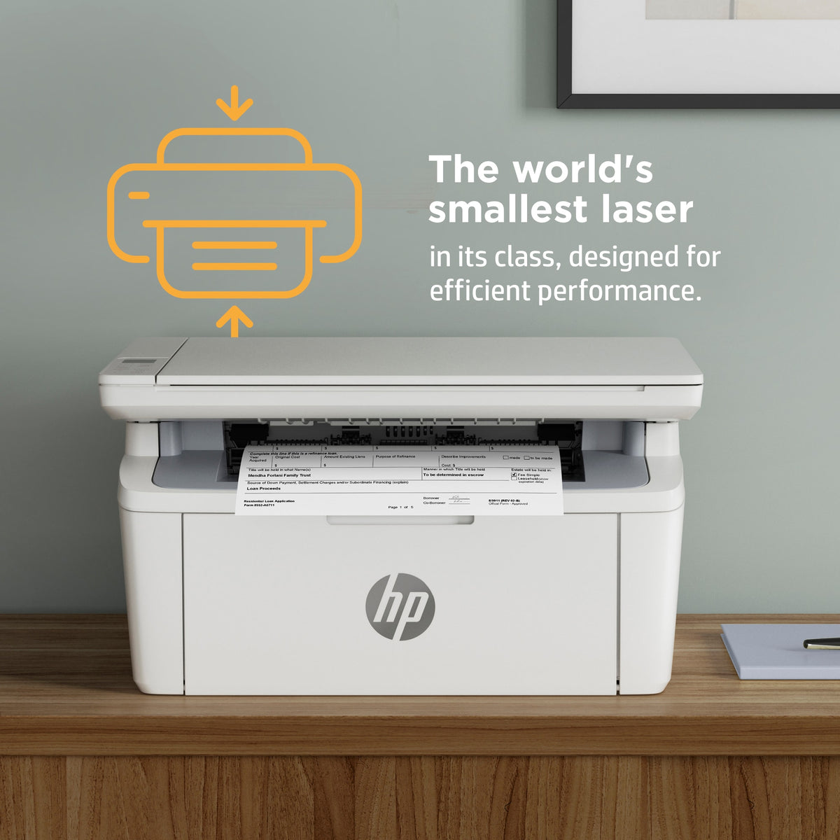 HP Inc. HP LaserJet MFP M140w Printer
