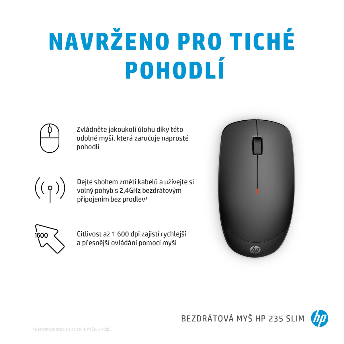 HP Inc. HP 235 SLIM WRLS MOUSE