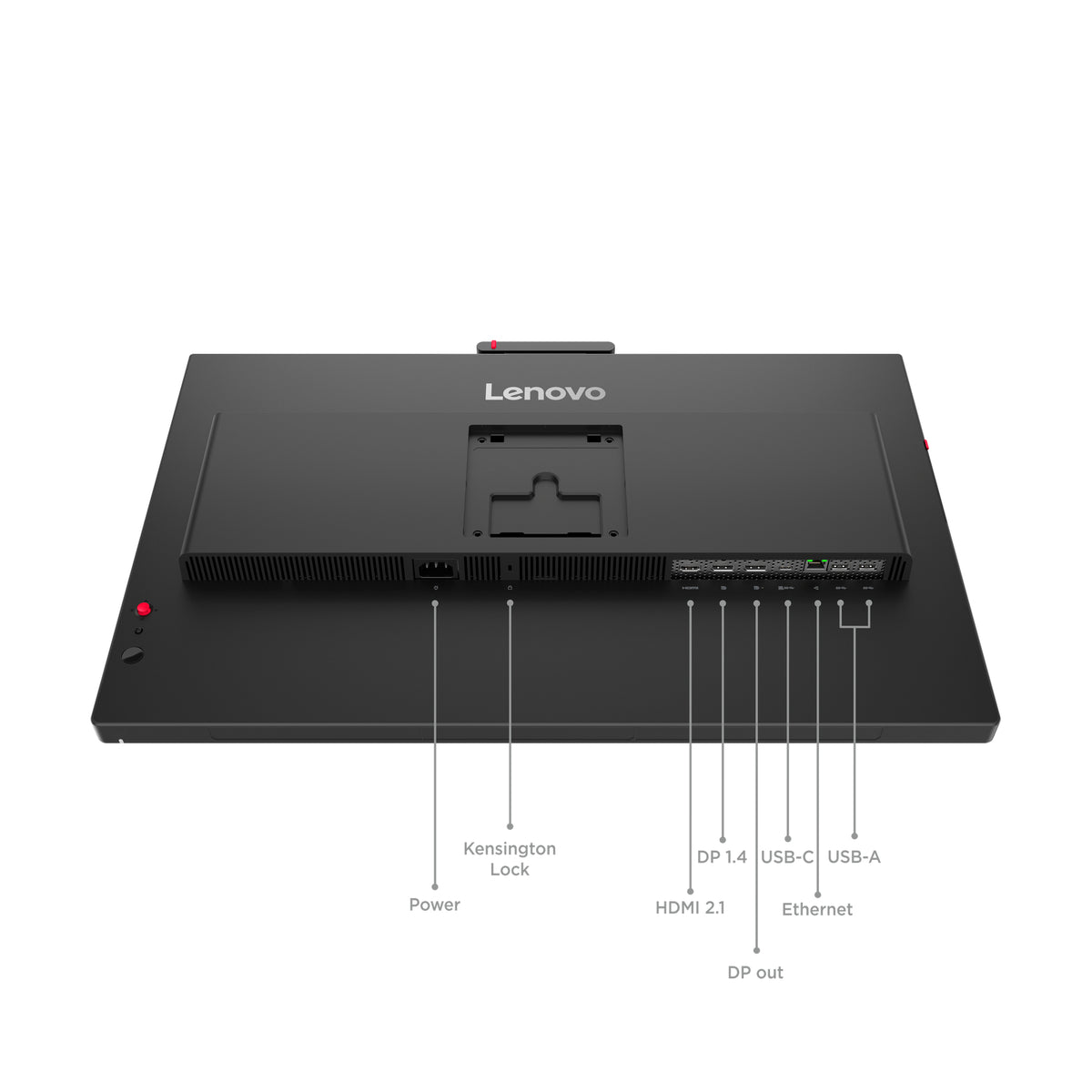 Lenovo Monitor ThinkVision T24-4v 24" IPS FHD AG 4ms 250cd 1500:1 120Hz HUB Camera Speakers Mic Tilt Swivel Lift Pivot
