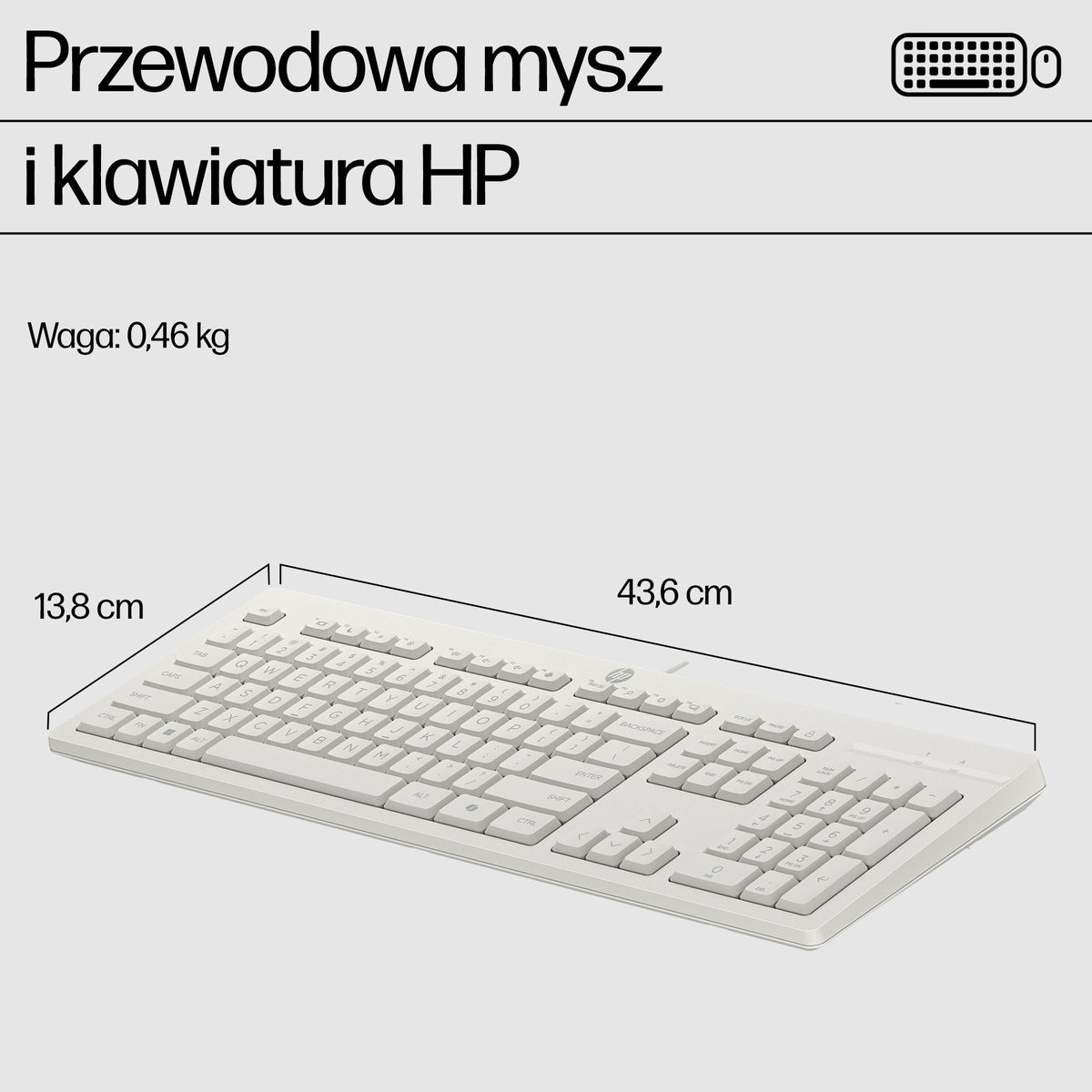 HP Inc. HP 225 WIRED MOUSE AND KB G2/.