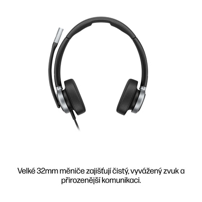 HP Inc. HP POLY MISSION 625 STEREO USB/WIRED HEADSET