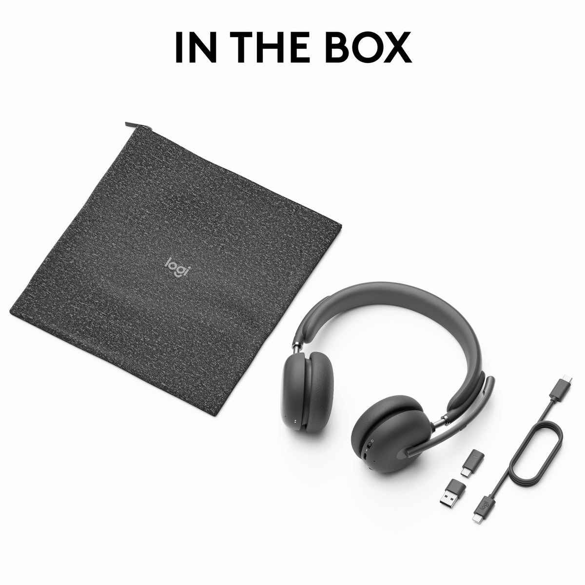 Logitech HEADSET ZONE WIRELESS 2 UC/GRAPHITE UC - 2.4GHZ/BT EMEA-914