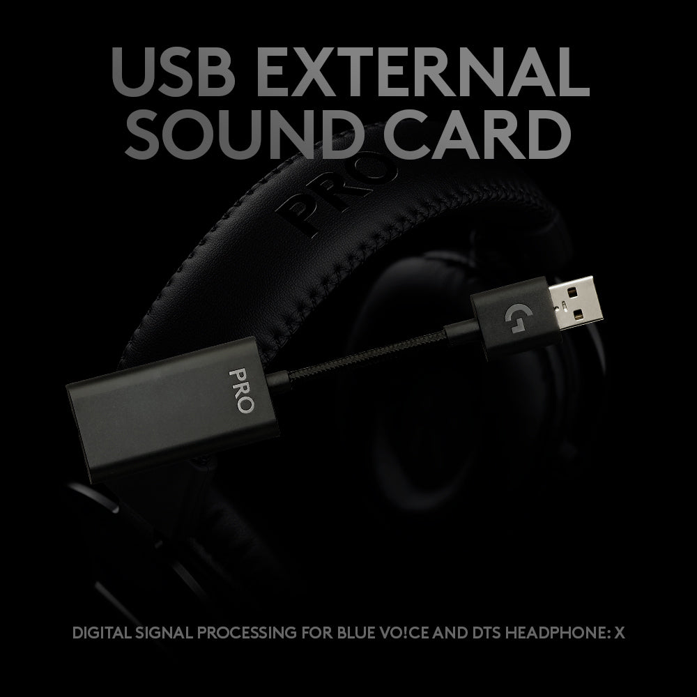 Logitech G PRO X GAMING HEADSET/BLACK - EMEA