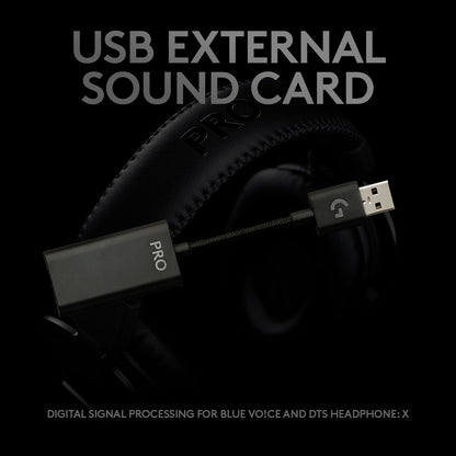 Logitech G PRO X GAMING HEADSET/BLACK - EMEA