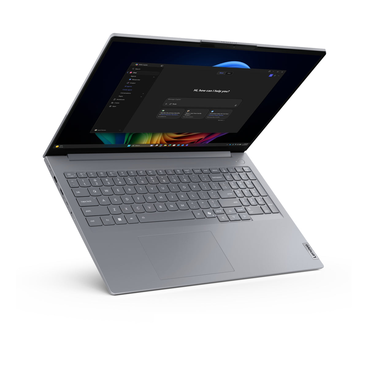 Lenovo Notebook ThinkBook 16 G9 16" WUXGA AG 400N Ultra 7 355 32GB 1TB FPR BCKLT W11P 3Y Onsite