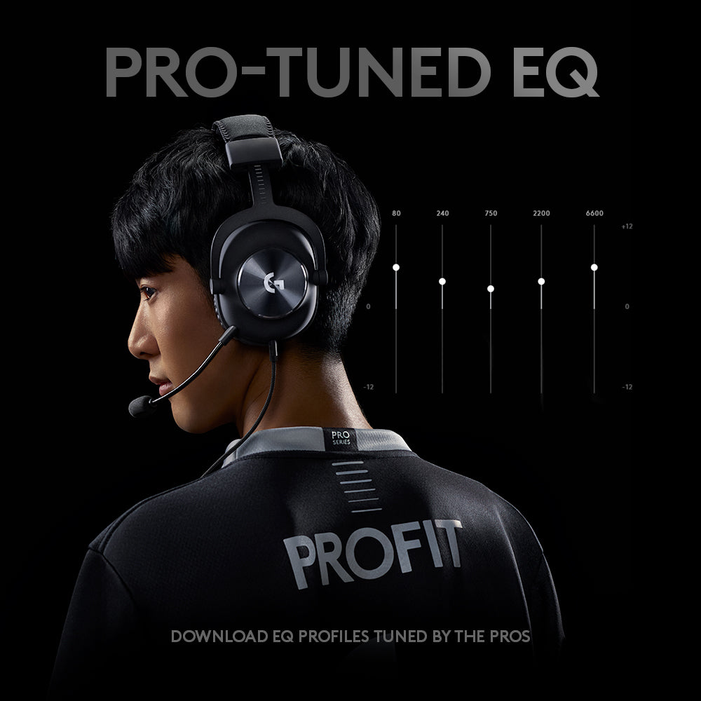 Logitech G PRO X GAMING HEADSET/BLACK - EMEA