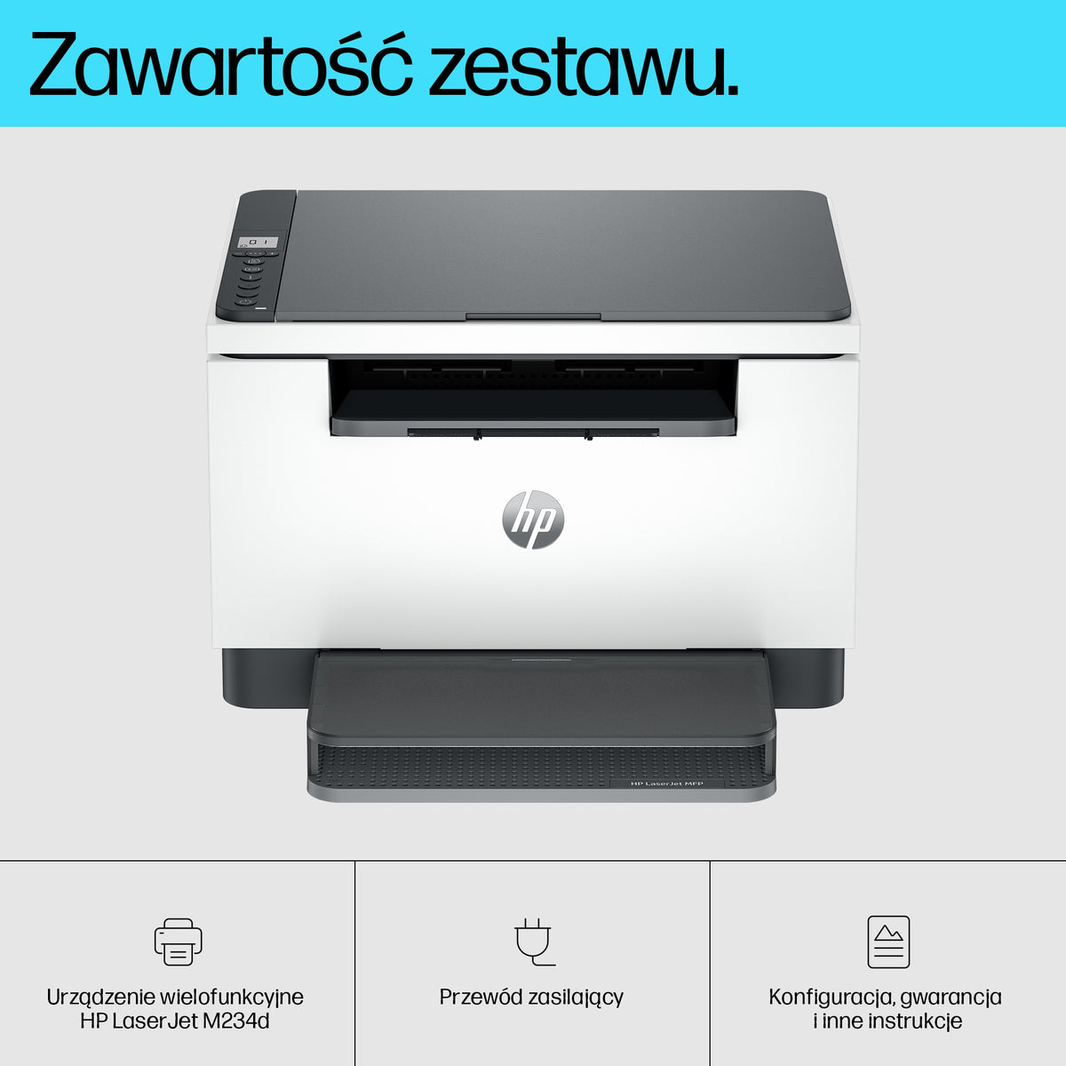 HP Inc. HP LaserJet MFP M234d Printer