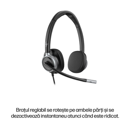 HP Inc. HP POLY MISSION 625 STEREO USB/WIRED HEADSET