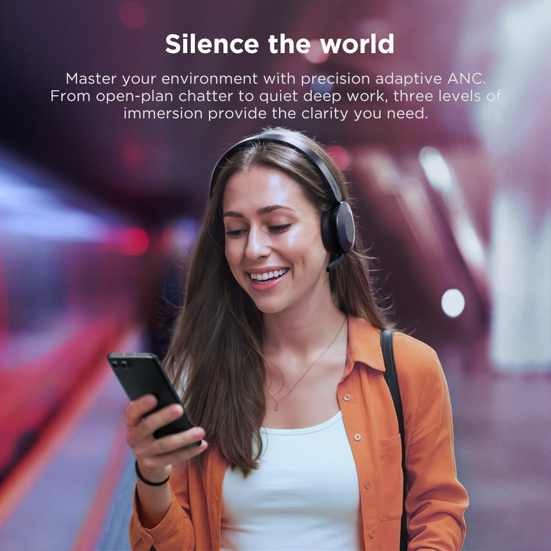 Lenovo ThinkPad Dual-Mode Wireless ANC Foldable Headset 8550 (Aura Edition, Teams, USB-C)