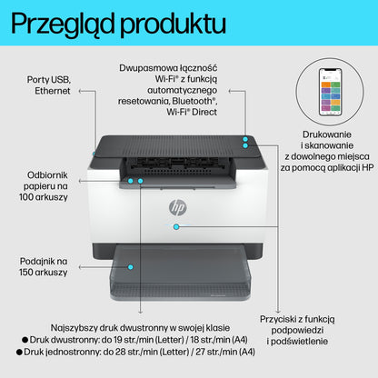 HP Inc. HP LaserJet M207dw Printer