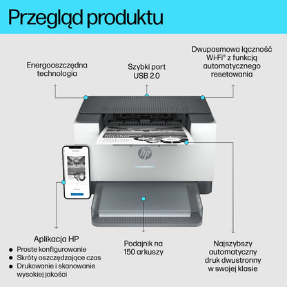 HP Inc. HP LaserJet M209dw Printer