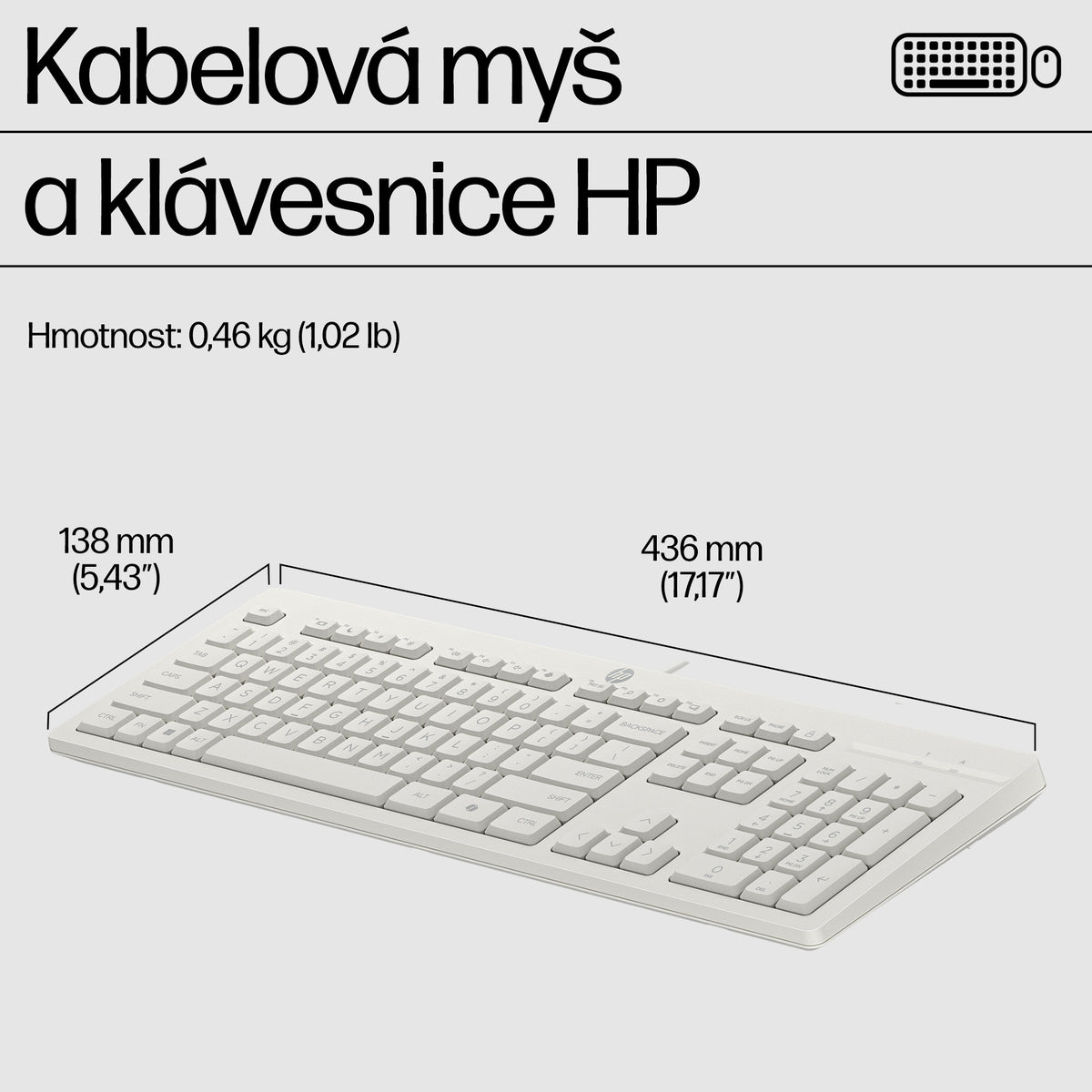HP Inc. HP 225 WIRED MOUSE AND KB G2/.