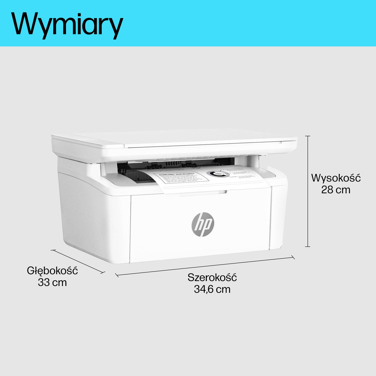 HP Inc. HP LaserJet MFP M140w Printer