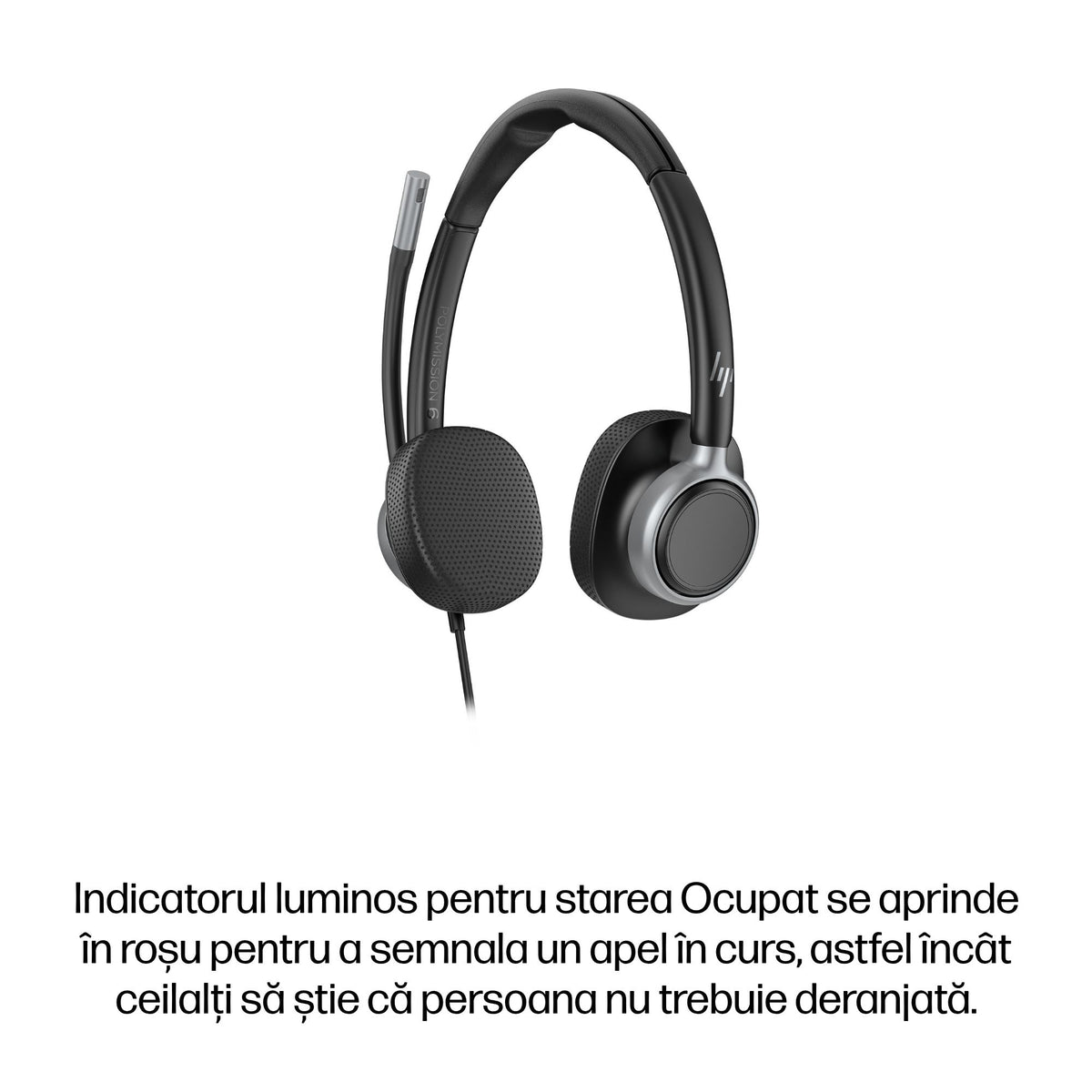 HP Inc. HP POLY MISSION 625 STEREO USB/WIRED HEADSET