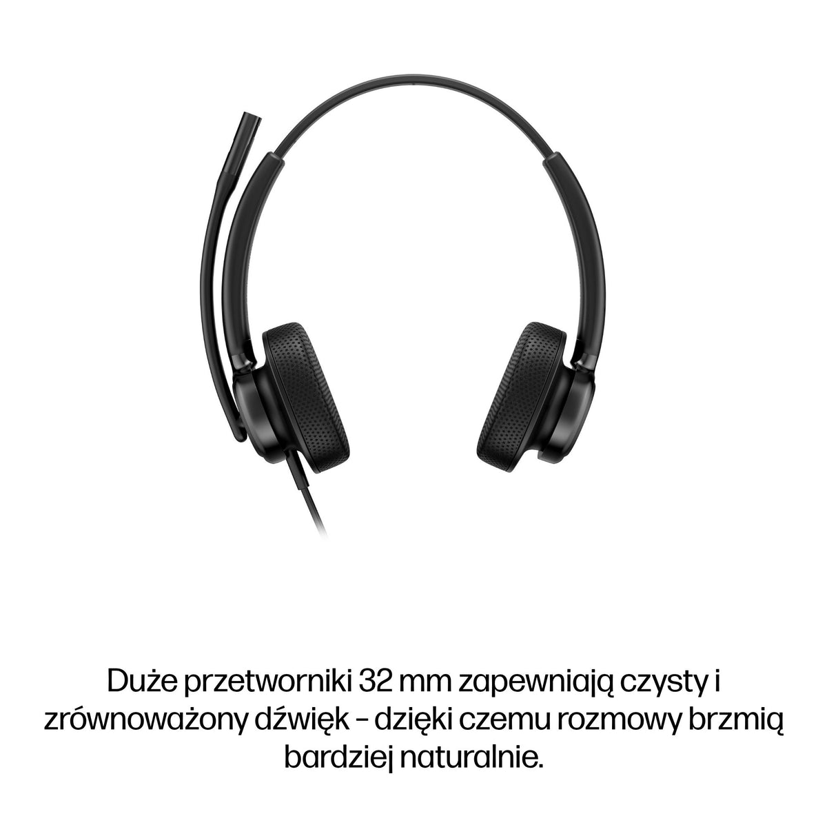 HP Inc. HP POLY MISSION 425 STEREO USB/WIRED HEADSET (BULK)