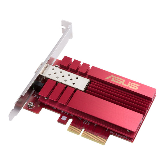 Asus XG-C100F ASUS XG-C100F PCI Express 10-Gigabit SPF+ PCIe Network Adapter, Built-in QoS technology