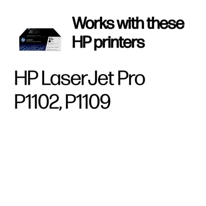 HP Inc. TONER CARTRIDGE 85A Black/DUAL PACK