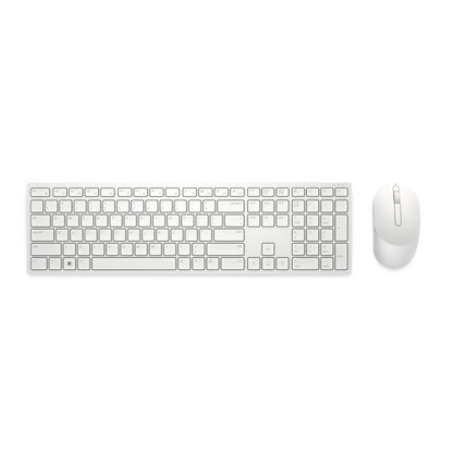 Dell Pro Keyboard and Mouse - KM5221W - US International (QWERTY) - White