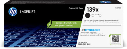 HP Inc. HP 139X H.Y. Black ORG LASERJET/TONER CARTRIDGE UK ONLY