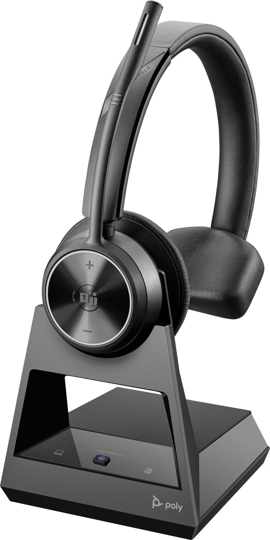 HP Inc. Poly Savi 7310-M Office DECT 1880-1900 MHz Single Ear Headset EMEA - INTL English Loc Euro plug