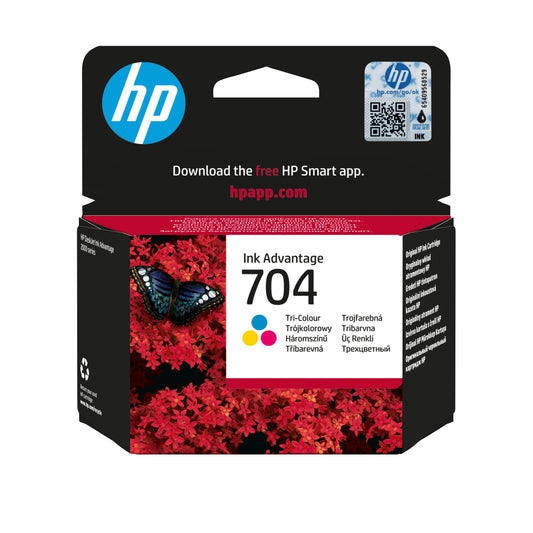 HP Inc. HP 704 TRI-COLOR ORIGINAL INK/PROMO ADVANTAGE CARTRIDGE