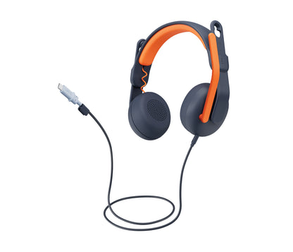 Logitech ZONE LEARN - CLASSIC BLUE/WW-9006 ON EAR USB-C