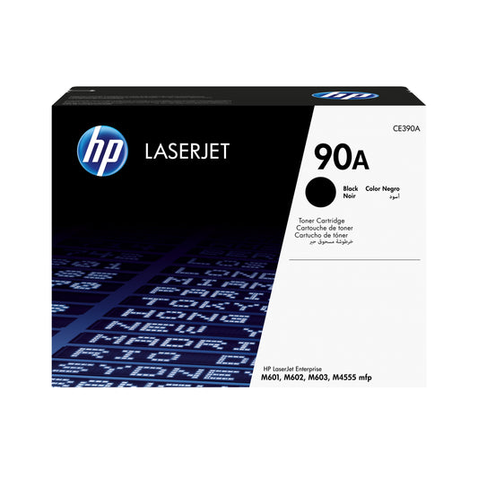HP Inc. TONER CARTRIDGE 90A Black/.