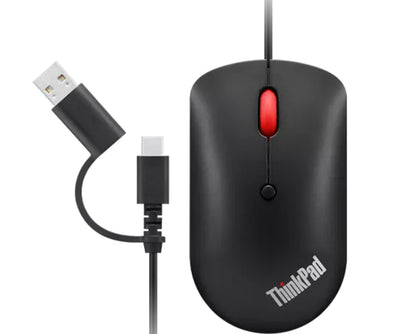 Lenovo Accessories Przewodowa mysz ThinkPad USB-C Wired Compact Mouse
