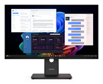 Lenovo Monitor ThinkVision T27UD-40 27" IPS 4K UHD 4ms 350cd 1500:1 60Hz Dock HUB Tilt Swivel Lift Pivot