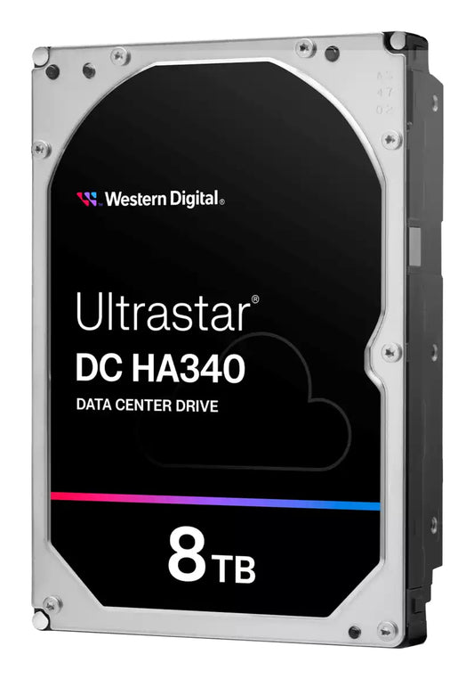 Western Digital 3.5IN 8TB 256 7200RPM SATA ULT/512E SENP3 HA340 WUS721208BLE6L4
