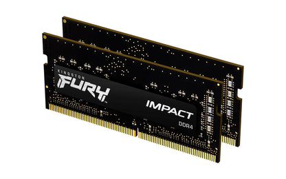 Kingston 32GB DDR4-3200MHZ CL20 SODIMM/(KIT OF 2) FURY IMPACT