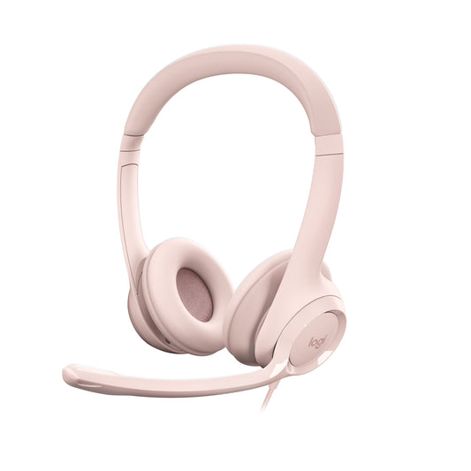 Logitech H390 USB COMPUTER HEADSET/-ROSE-EMEA-914