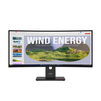 Lenovo Monitor ThinkVision T34WD-40 34" IPS WQHD AG 4ms 350cd 3000:1 120Hz MC60 Camera Dock Tilt Swivel Lift