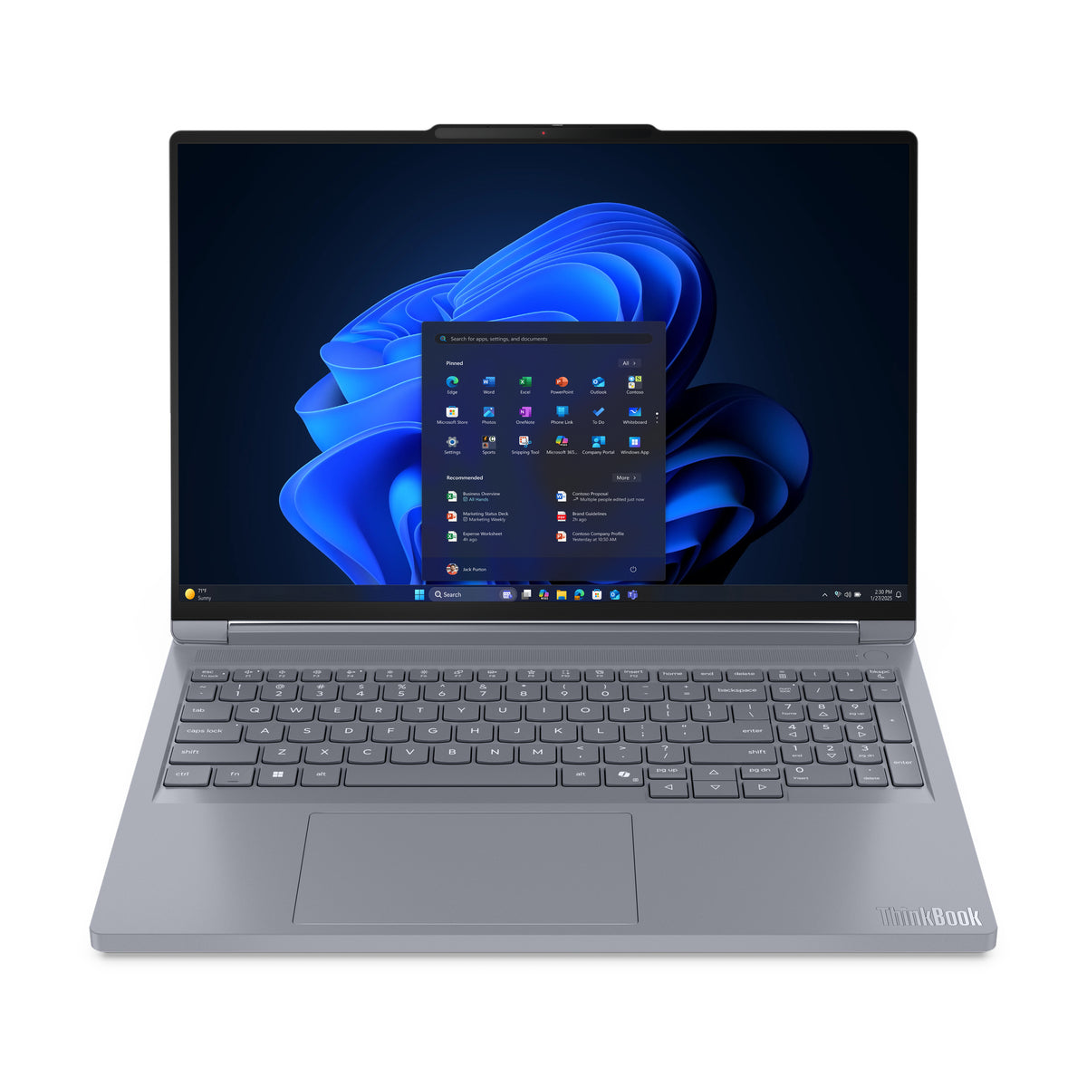 Lenovo Notebook ThinkBook 16p G6 16" WQXGA IPS 500N AG 240Hz Ryzen 9 8940HX 32GB 1TB RTX 5060 8GB 85Wh WiFi 7 W11P ALU 3Y OS