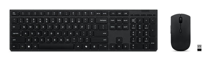 Lenovo Professional Wireless Rechargeable Combo Keyboard and Mouse -US English