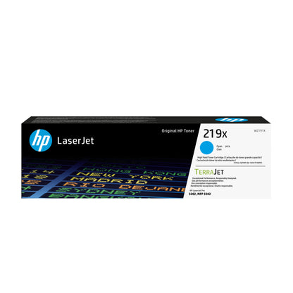 HP Inc. HP 219X HIGH YIELD CYAN/ORIGINAL LASERJET TONER CARTRIDG