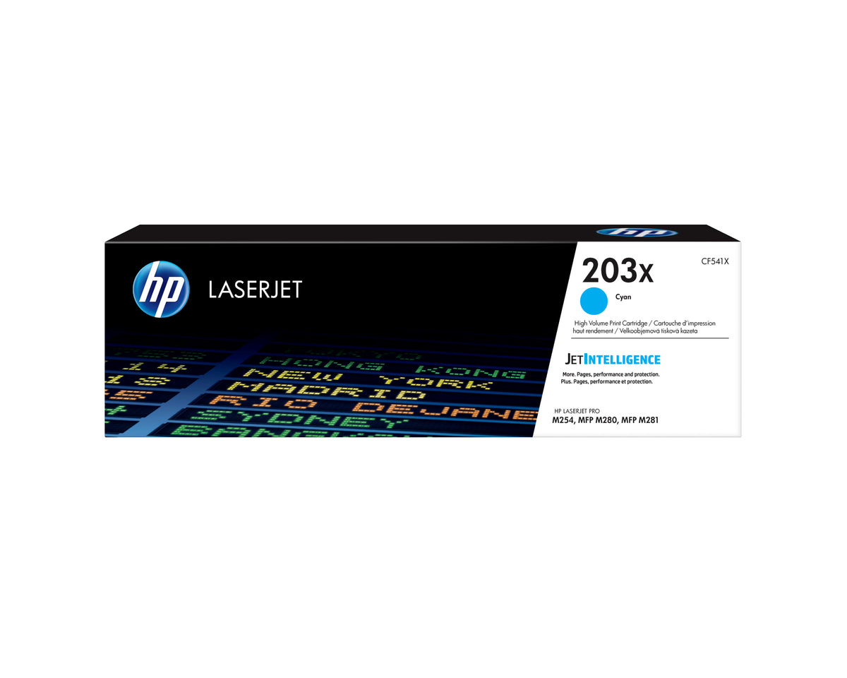 HP Inc. HP 203X ORIGINAL CYAN LASERJET/TONER CARTRIDGE