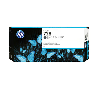 HP Inc. INK CARTRIDGE NO 728 MATTEBLACK/300ML