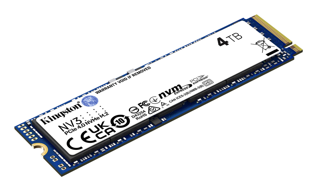 Kingston 4000G NV3 M.2 2280 NVME SSD/PCIE 4.0 NVME SSD