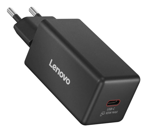 Lenovo 65W Mini USB-C GaN Charger Black -EU