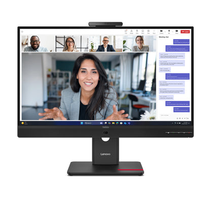 Lenovo Monitor ThinkVision T24-4v 24" IPS FHD AG 4ms 250cd 1500:1 120Hz HUB Camera Speakers Mic Tilt Swivel Lift Pivot