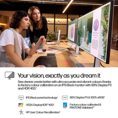HP Inc. HP S7 Pro 727pq 2560x1440 IPS 5ms DP HDMI USB-C HAS 3/3/0