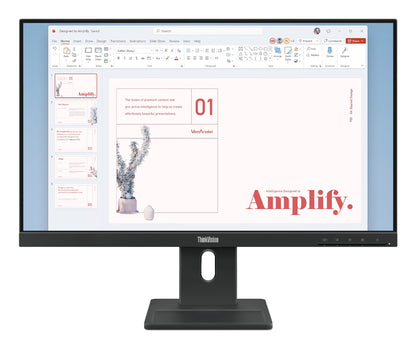 Lenovo Monitor ThinkVision E24-40 23,8" IPS FHD AG 4ms 250cd 1300:1 100Hz Speakers Tilt Swivel Lift