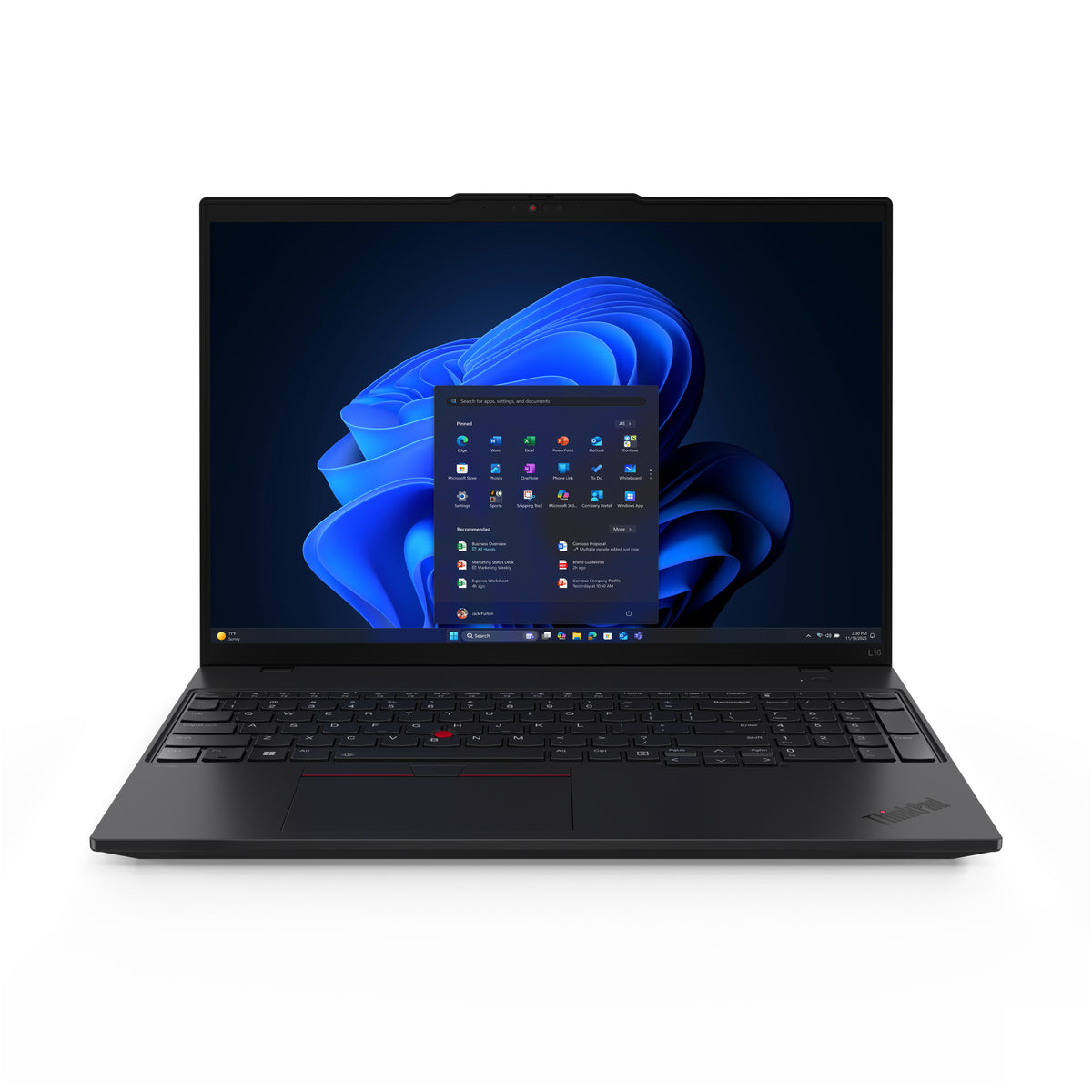 Lenovo Notebook ThinkPad L16 G2 16" WUXGA AG 400N Ryzen AI 5 PRO 340 32GB 512GB FPR BCKLT W11P 3Y Onsite 1Y Premier